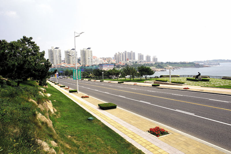 青島市東海路綠化美化環(huán)境工程（魯班獎、中國市政金杯獎工程）